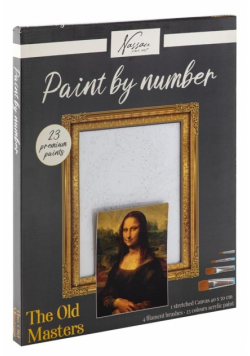 Malowanie po numerach 40x50cm Mona Lisa