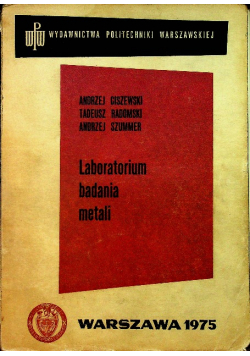 Laboratorium badania metali