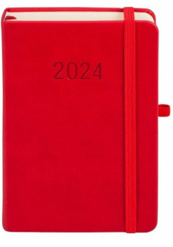 Kalendarz 2024 Memo B6 TDW czerwony