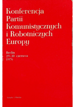 Konferencja Partii Komunistycznych i Robotniczych Europy
