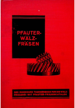 Pfauter walzfrasen