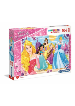 Puzzle 104 Maxi Superkolor Princess
