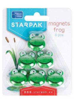Magnes żabka 6szt