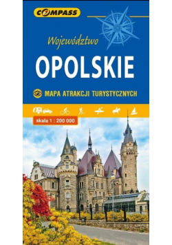 Mapa atrakcji tur. - Województwo Opolskie 1:200000