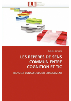 Les Reperes De Sens Commun Entre Cognition Et Tic