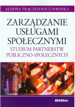 Zarządzanie usługami społecznymi