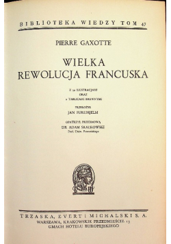 Wielka rewolucja francuska