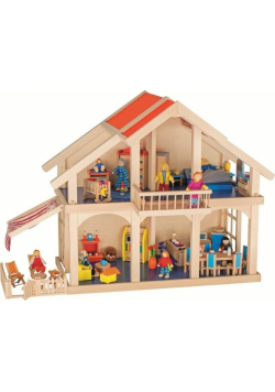 Domek dla lalek z patio