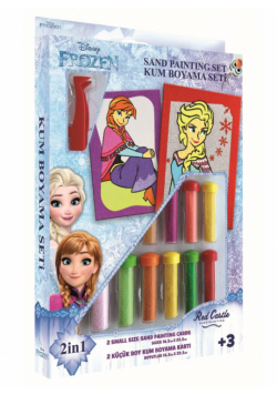 Kolorowy piasek - Kraina Lodu: Elsa i Anna