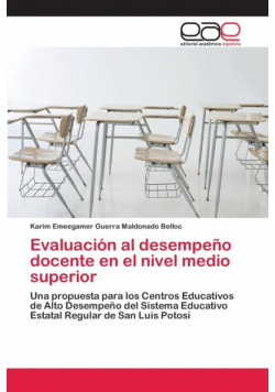 Evaluación al desempeño docente en el nivel medio superior