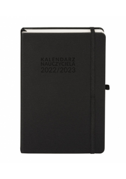 Kalendarz Nauczyciela 2022/2023 A5 TDW czarny