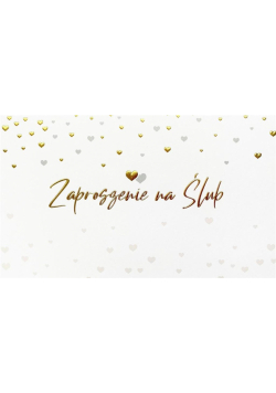 Zaproszenie Ślub ZP-20 (10 szt.)