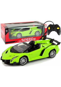 Auto zdalnie sterowane R/C 1:18 zielone