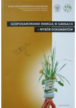 Gospodarowanie energią w gminach