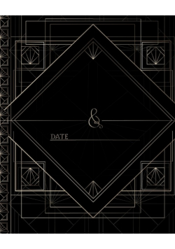 Gatsby Wedding Guest Book