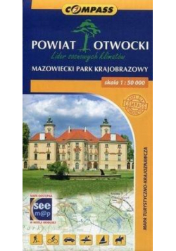 Mapa tur-krajoznawcza - Powiat Otwocki 1:50 000