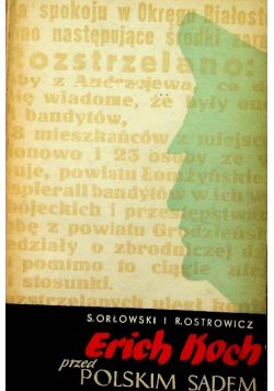 Erich Koch przed polskim sądem