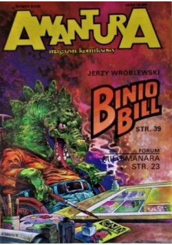 Awantura magazyn komiksowy Nr 3 / 91 Binio Bill