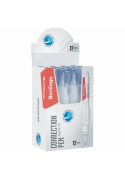 Korektor w piórze 8ml plastikowa koncówka (12 szt)