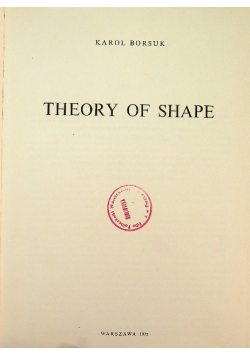 Theory of shape