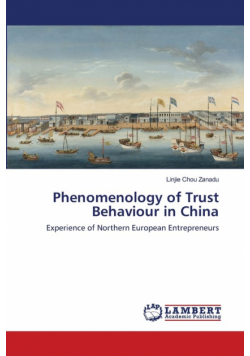Phenomenology of Trust Behaviour in China