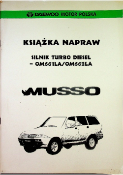 MUSSO Książka napraw