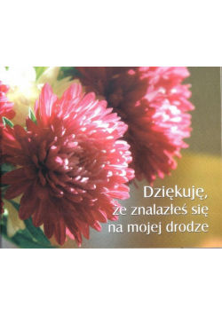 Perełka 182 - Dziękuję, że znalazłeś się na...