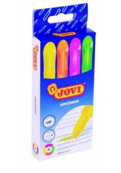 Kredki żelowe z funkcją zakreślacza 4 kolory JOVI