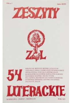 Zeszyty literackie 54
