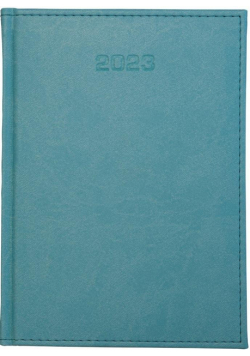 Kalendarz 2023 Tygodniowy A5 Vivella turkus ANIEW