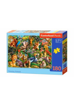 Puzzle 180 Amazing Animals CASTOR