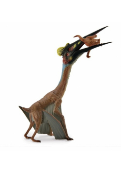 Dinozaur Quetzalcoatlus z ofiarą XL