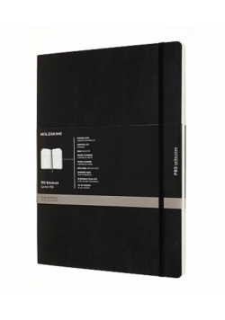 Notes Proffesional XXL 22x28 czarny MOLESKIN