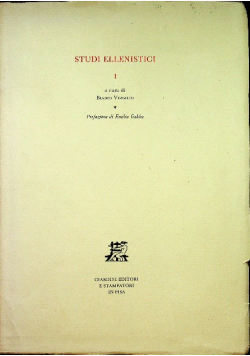 Studi Ellenistici 1
