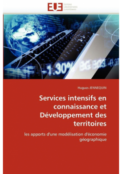 Services intensifs en connaissance et développement des territoires