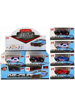 Auto osobowe metalowe 7cm MIX