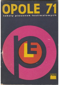 Opole 71 teksty piosenek festiwalowych