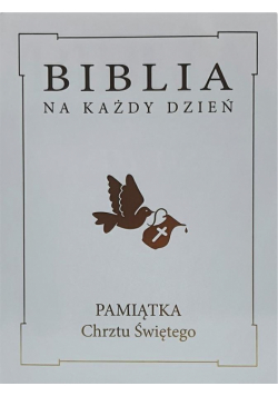 Biblia na każdy dzień. Chrzest złoto TW