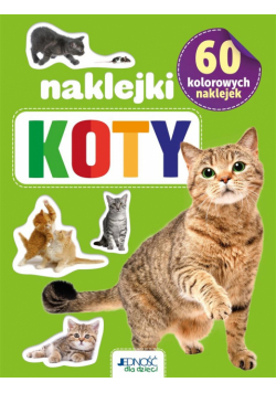 Koty. 60 kolorowych naklejek