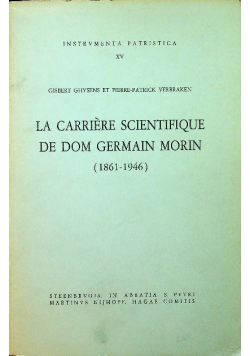 La carriere scientifique