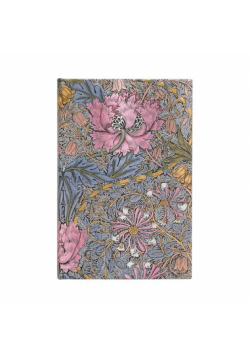 Notatnik w linie, Paperblanks Morris Pink Honeysuckle Mini