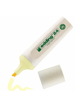 Zakreślacz 2-5 mm pastelowy żółty (10szt)