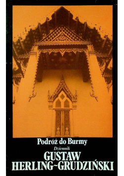 Podróż do Burmy dziennik
