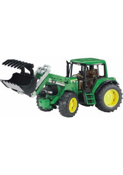 Traktor John Deere 6920 z ładowarką czołową