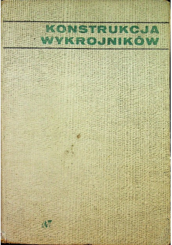Konstrukcja wykrojników