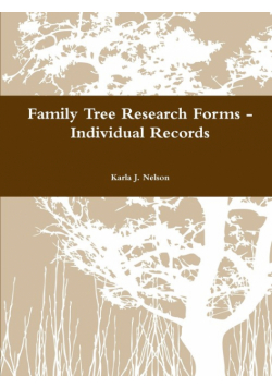 Family Tree Research Forms - Individual Records