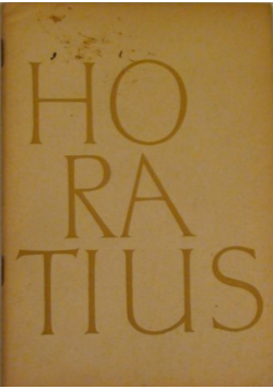 Horatius Klasa XI