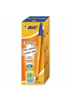 Długopis Orange Original niebieski (20szt) BIC
