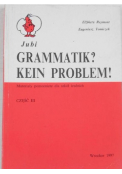 Grammatik Kein problem część  III
