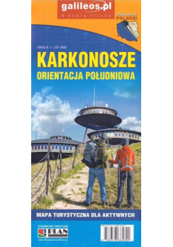 Mapa dla aktywnych - Karkonosze orientacja poł.